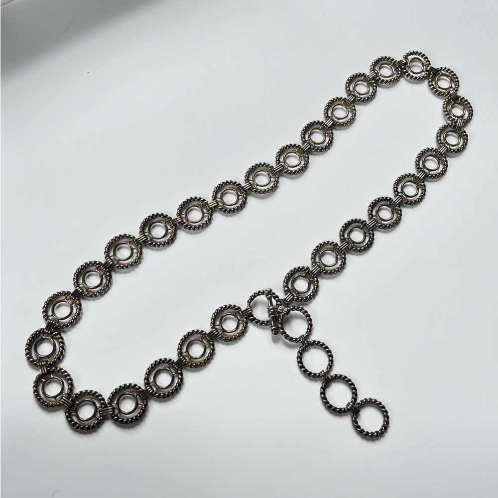 Vintage chain link hip belt